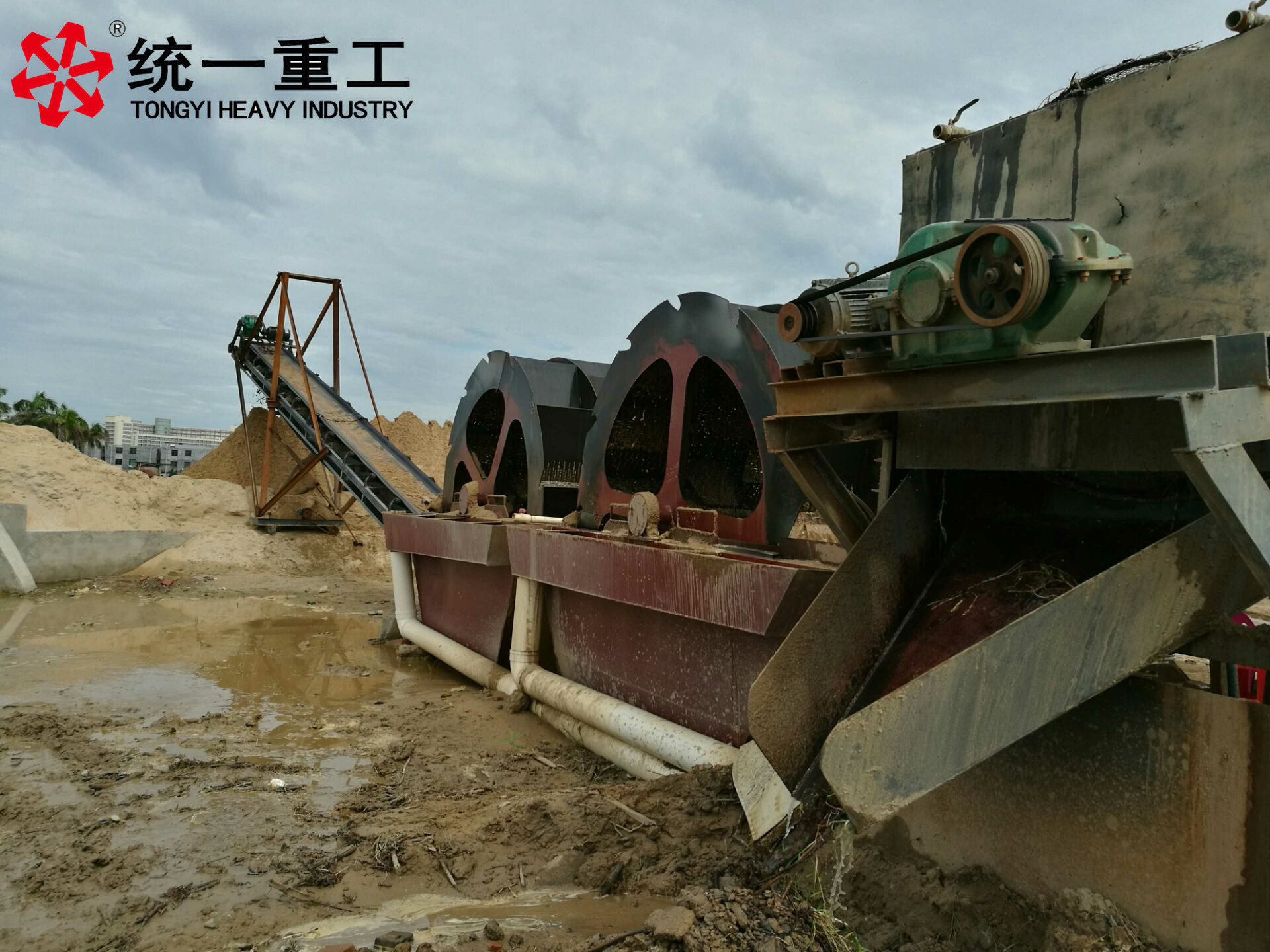 雙排雙水輪海沙淡化一體機